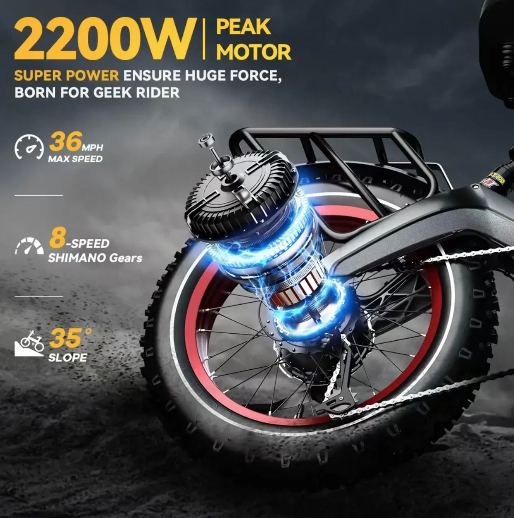 Electric Bike 100Mile Range - Limited Stock